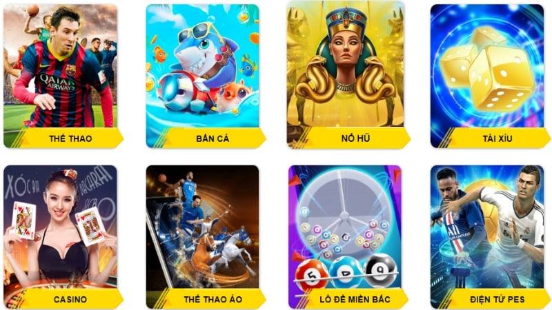 Kho tàng sản phẩm game Ibet68 hấp dẫn